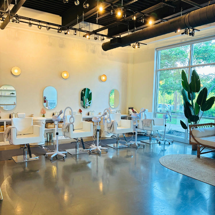 Oasis Face Bar, as built, East Nashville, TN