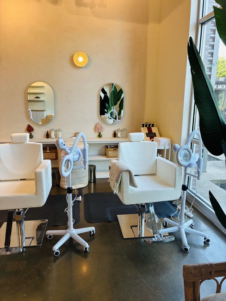 Oasis Face Bar, as built, East Nashville, TN