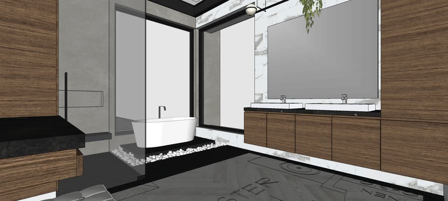 Interior drafts, round one, frame 15
