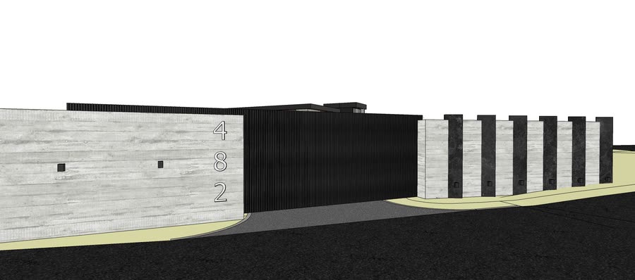 Exterior studies, frame 16