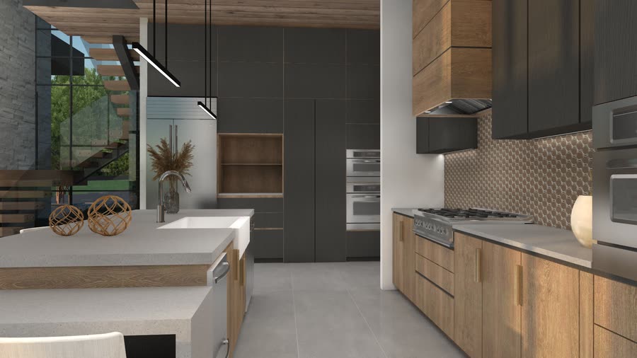 Interior renderings, round one, frame 4