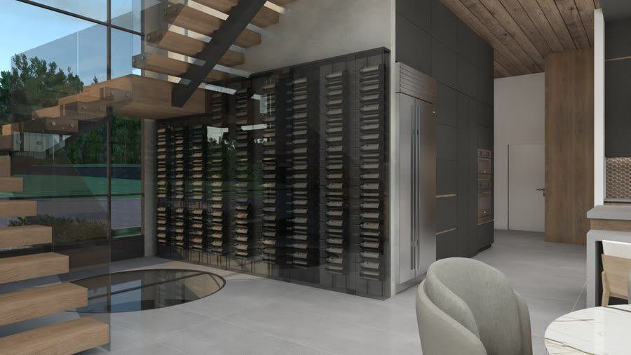 Interior renderings, round one, frame 5