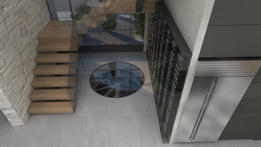 Interior renderings, round one, frame 6