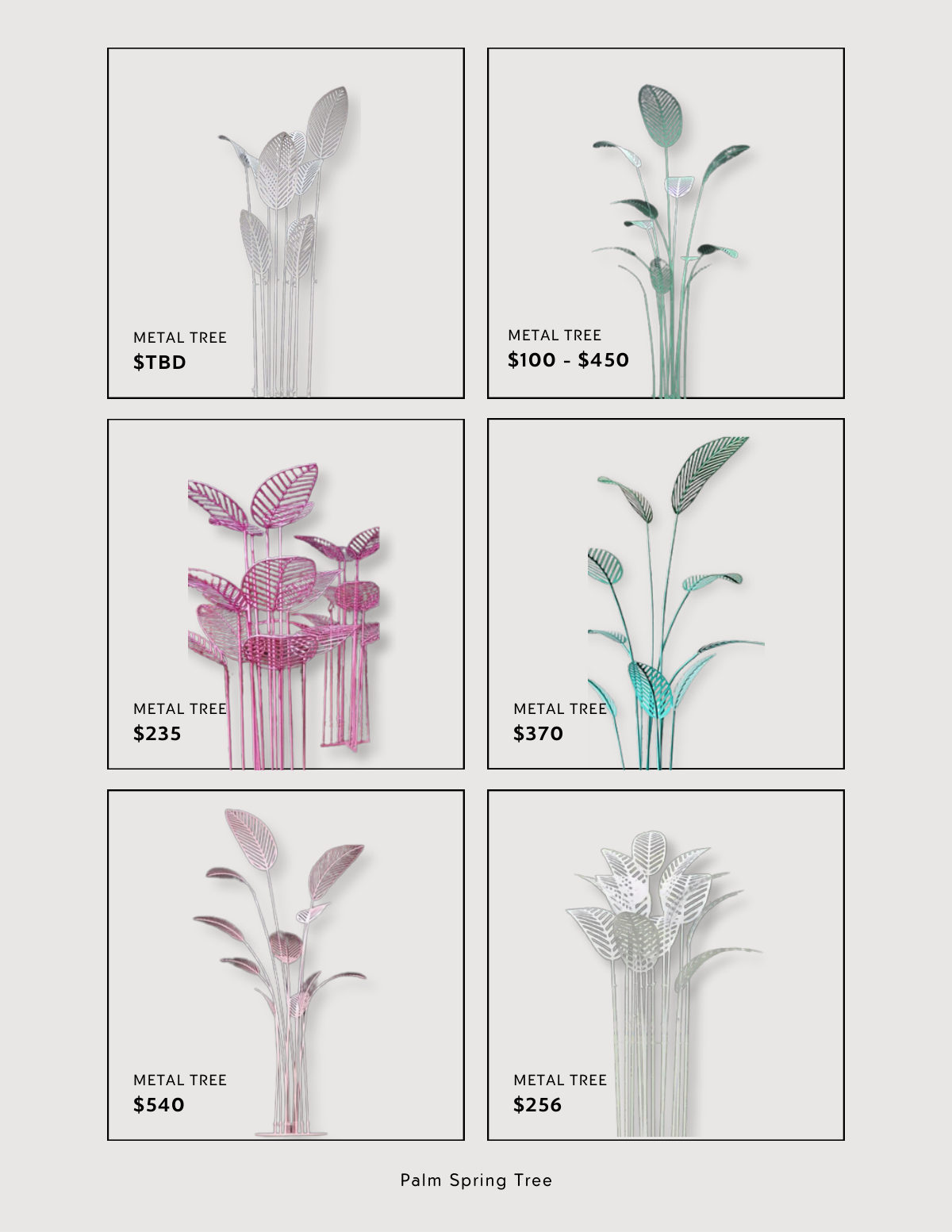 Catalogue page 8: fittings listed with supplier and price