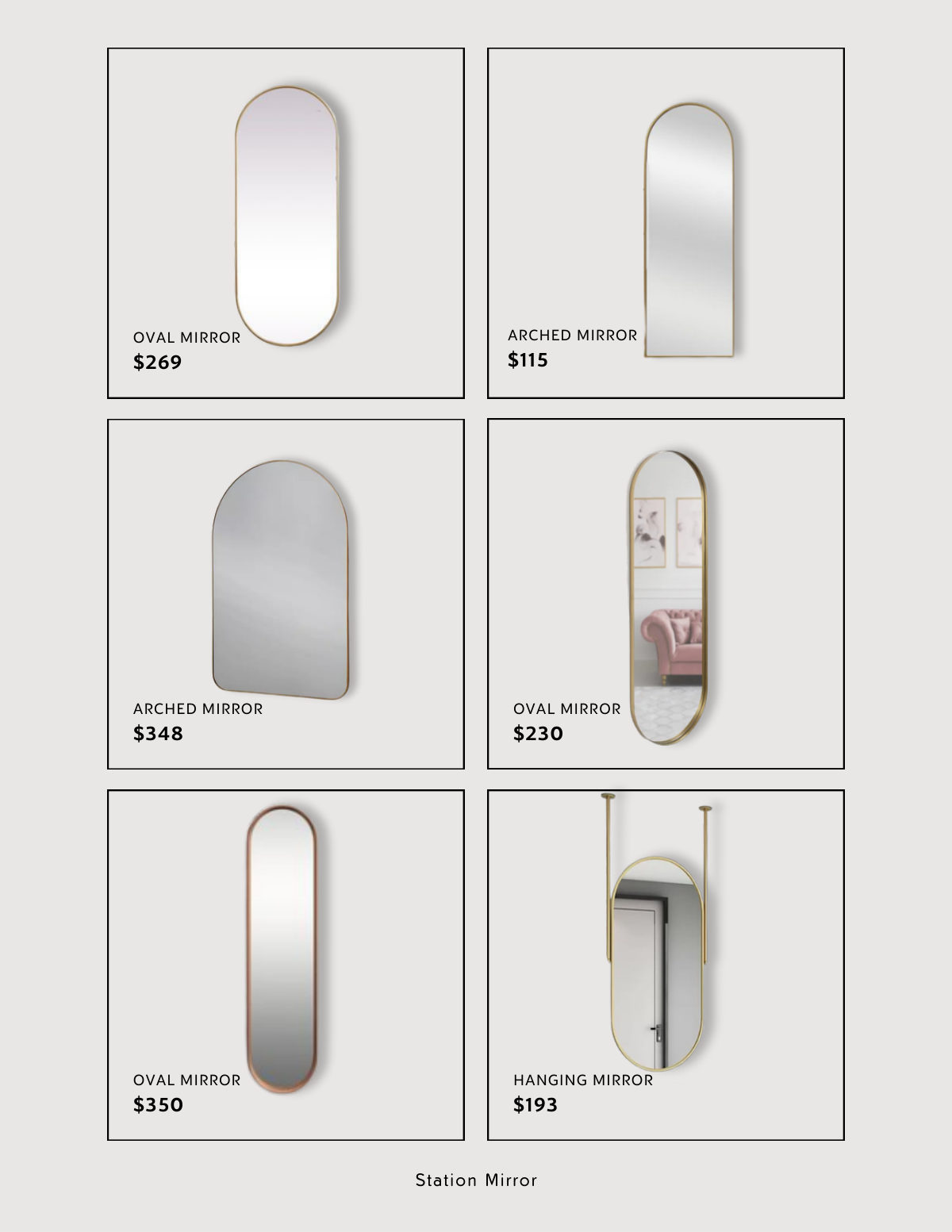 Catalogue page 19: fittings listed with supplier and price