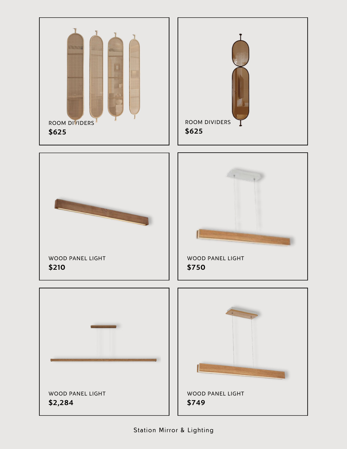 Catalogue page 20: fittings listed with supplier and price