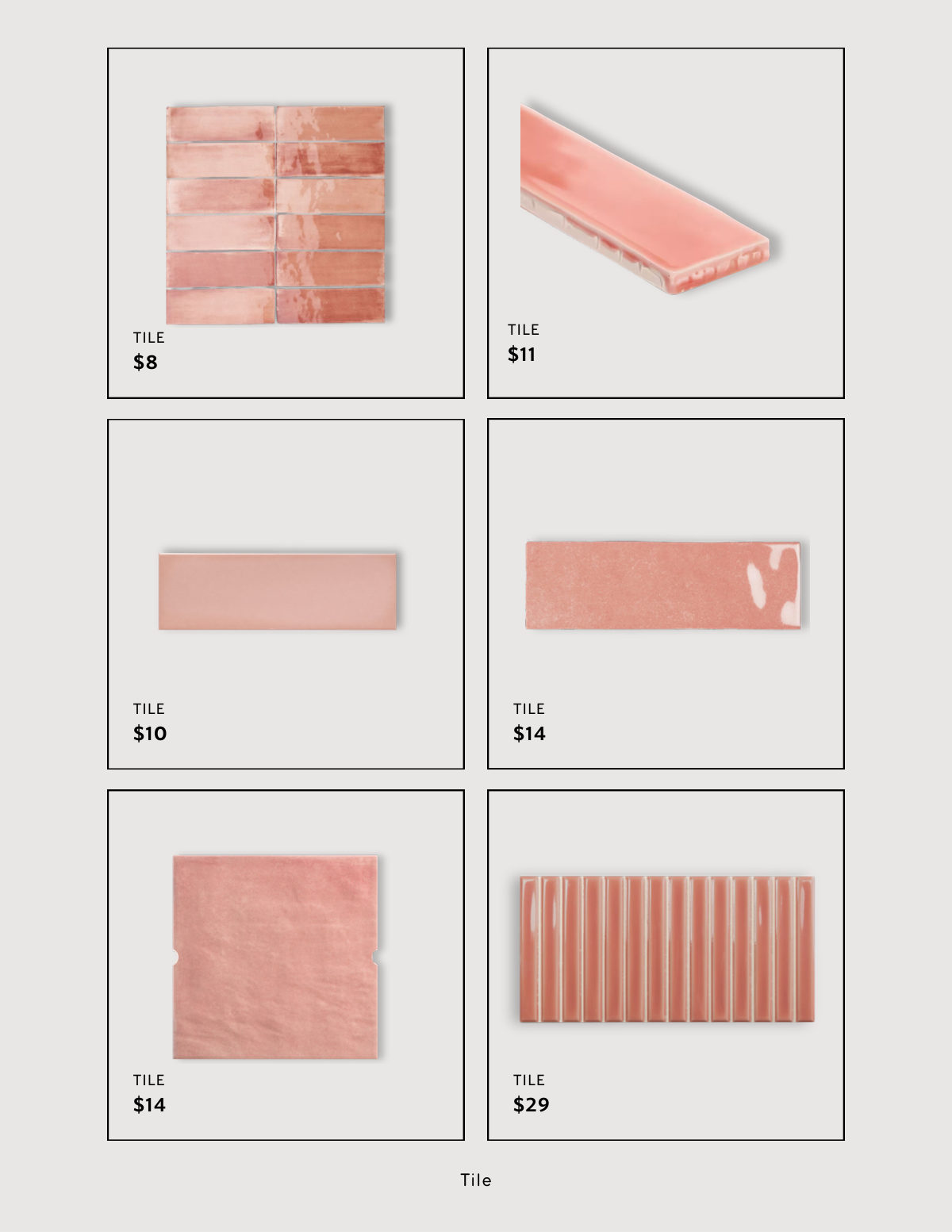 Catalogue page 23: fittings listed with supplier and price