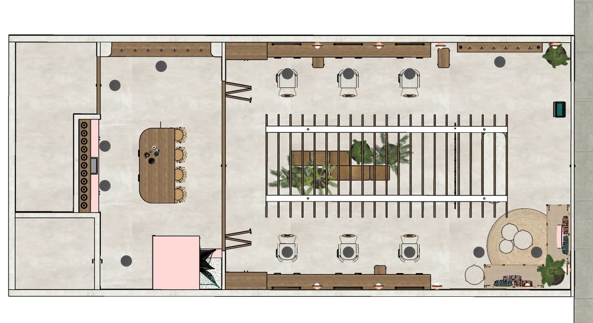 Round three · the frontage opened, frame 1