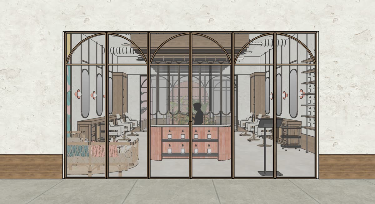 Round three · the frontage opened, frame 2