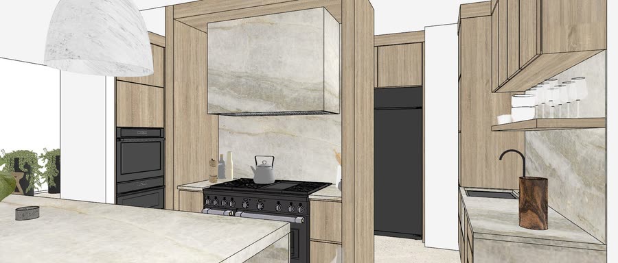 Main areas, drafts one, frame 4