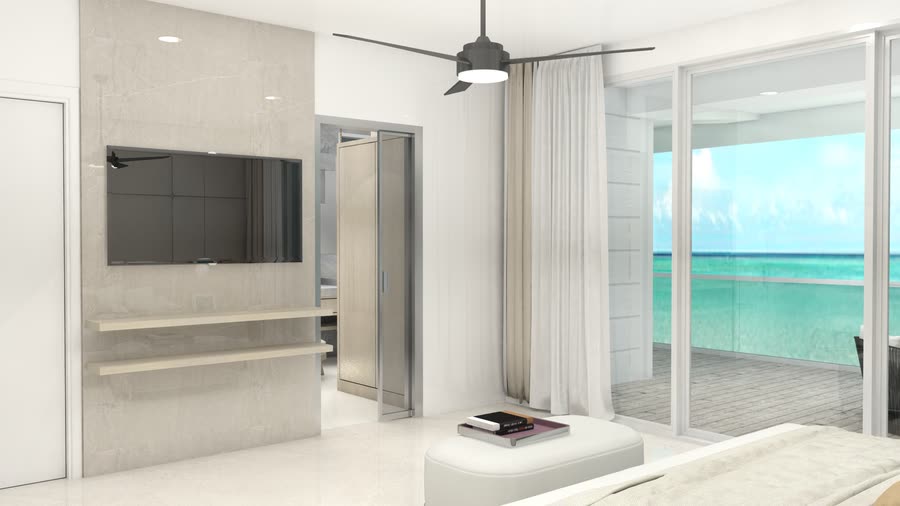 Main areas, renderings, frame 6